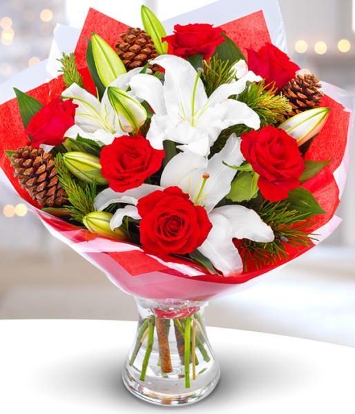 Christmas Roses and Lilies
