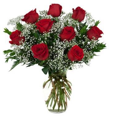 9 Red Roses